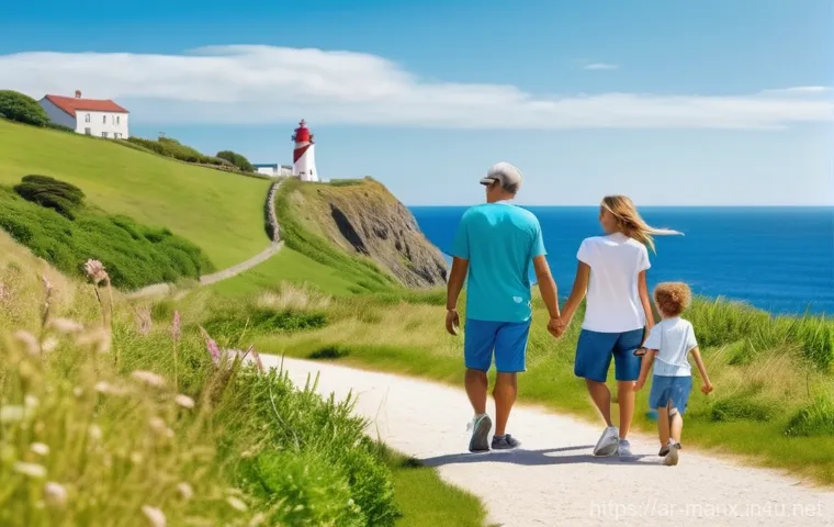 맨섬 부동산 시장 변화 - **Prompt:** "A panoramic view of a thriving, modern financial district in Douglas, Isle of Man, bath...