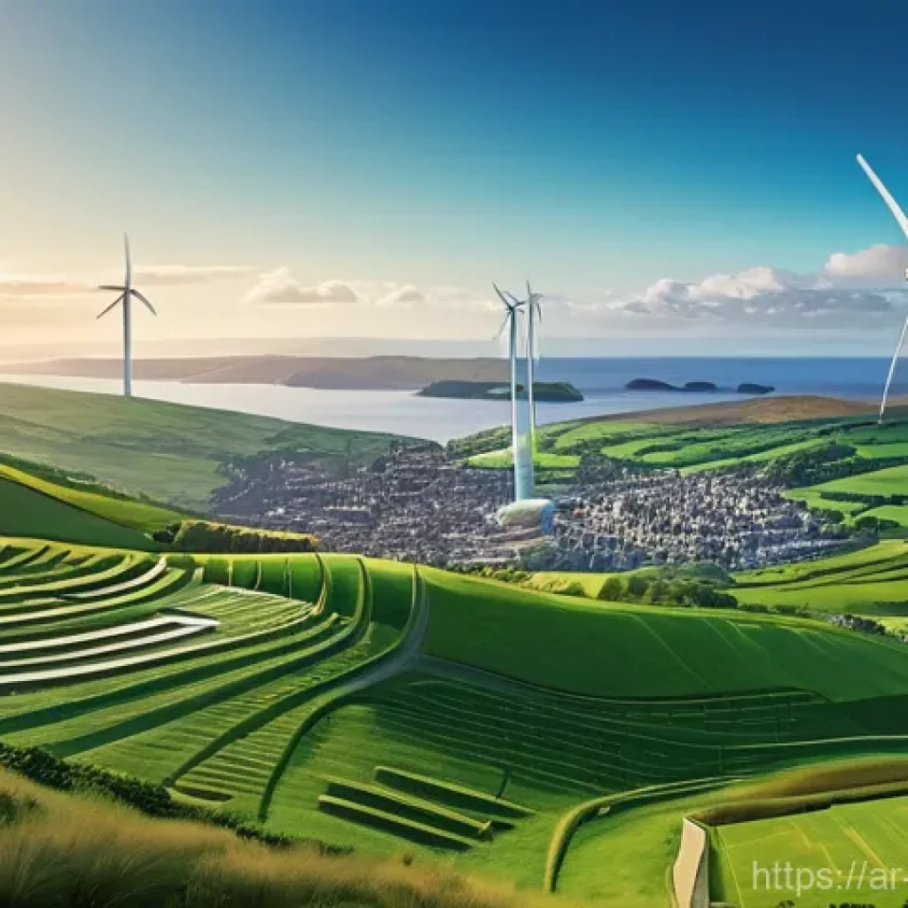 맨섬 경제 vs 지브롤터 - **Prompt 1: Isle of Man: A Fusion of Financial Heritage and Digital Horizon**
"A vibrant, high-a...